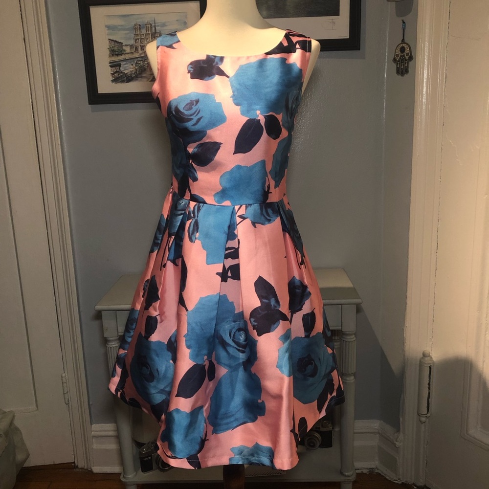 NWT SSRX A-Line Floral Dress